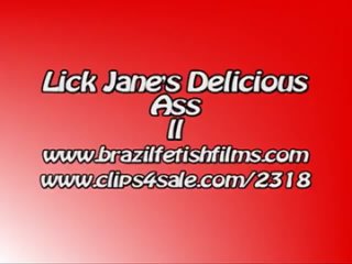 brazil fetish films - lick janes delicious ass 2