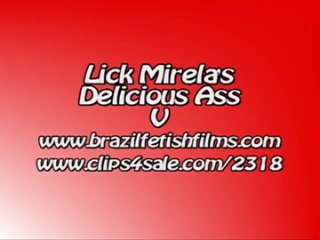 brazil fetish films - lick mirelas delicious ass 5