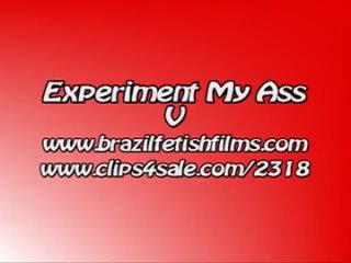 brazil fetish films - experiment myass 5